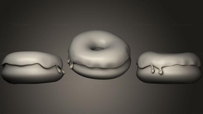 Игрушки (Пончик2, TOYS_0527) 3D модель для ЧПУ станка